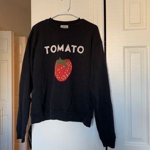 Quirky RXMANCE crew neck sweatshirt